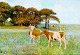 Gerhard 
Heilmann 
1859-1946, oil 
on canvas, 
signed, 
monogrammed GH. 
Cows on the 
field. The 
canvas ...