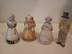 4 figurer i 
egnsdragt 
udført hos 
Hjort Keramik 
Bornholm, 
designet af 
Gertrud 
Kudielka (1896 
- ...