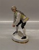Bing and 
Grondahl B&G 
8026 Lackey 
without coat 
throwing a 
snowball 15 cm 
Marked with the 
three ...
