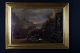 Unknown English 
artist, 1800s. 
Oil on canvas. 
Indistinctly 
signed. English 
port lot with 
...