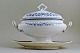 Rare Aluminia large Albert, Ceramia soup tureen, museum´s  piece, app.1890.