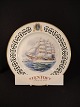 Ship plate.
Windjammer No. 
1
Scene 
Full-Rigged, 
"DENMARK", 
DENMARK is NO 1 
in a series of 
6 ...