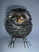 Steel Bird, Owl 
made of steel 
strips, Denmark 
approx. 1940.
22cm. high and 
18cm. wide.