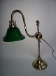 Office lamp in 
brass with 
green glass 
shade by Fog & 
Mørup, Denmark 
approx. 1920.
53cm. high, 
...