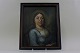 Oil on wood, 
classic lady 
portrait, 
portrait of 
Maria Föhrin, 
born Rieschin. 
Dated 1797. In 
good ...