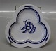 B&G 042 a Bowl 
- three curves 
15.5 cm Jubilee 
Service: White 
base, blue 
Dianthus, form 
595 
pc ...