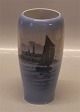 Kongelig Dansk 3430 Kgl. Vase Marine - sejlskib ved Kronborg 17 cm