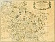 H&aring;ndkoloreret 
landkort over 
Saxen, 
Tyskland, 1637, 
Med bl.a. 
Hamborg, 
Bremen, 
Magdeborg ...