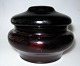 Lågkrukke i 
rubinrødt glas, 
Danmark, o. 
1920