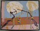 Bredtved, 
Michael (1959) 
Denmark: House 
in the bush. 
Oil on canvas. 
Signed on the 
back .: ...