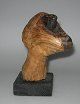 Malvin, Sven 
(1923 - ) 
Sverige: 
Ansigt. 
Udskåret træ. 
H.: 19 cm. 
Betegnet under 
...