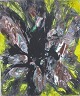 Keiko, Ryo 
(1932 .-) 
Japan: 
Composition. 
Oil on canvas. 
Sign .: K. Ryo. 
55 x 46 cm.