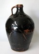 Aase Hougaard 
pitcher, 
Aarhus, brown 
glazed.