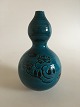 Bing & Grøndahl 
Art Nouveau 
Unika Vase af 
Jo Ann Locher 
og Axel Salto 
No 566. Måler 
25,5cm og er 
...