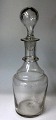 Carafe, smooth 
cylindrical 
with 
constricted 
shoulder, 19th 
century. Ca. 
1874. With 
stopper. Neck 
...