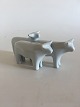 Bing and 
Grondahl 
Figurine of 
White Cows No 
4206. Designed 
by  Agnethe 
Jørgensen. 
Measures 23 cm 
...