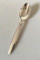 Georg Jensen 
Sterling Sølv 
Kaktus Spiseske 
No 011. Måler 
19 cm. Design 
Gundorph 
Albertus 1930