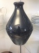 Royal Copenhagen Art Nouveau Krystal Glasur Vase i Sort af Ludvigsen