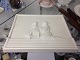 Bing & Grøndahl 
Unique Relief 
by Edith 
Willumsen 
Mother and 
daughter. 
Measures 28cm x 
23,6cm.
