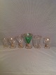 Ida glas.
Snaps lager 18 
stk. 
Likør lager 9 
stk. 
Port lager 6 
stk.
 Hvidvin grøn 
lager 1. ...