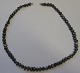 Ole Lynggård 
necklace with 
genuine black 
pearls, 20th 
...