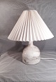 Holmegaard 
table lamp. 
Symmetrisk.
Opalglas with 
gray decoration