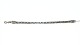 Armbånd 
Kongekæde  Sølv
Længde 17,5 
cm.
Flot og 
velholdt stand.