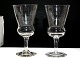 Holmegaard/Kastrup, 
Delwar 
whiskyglas med 
målesæk. Højde 
16,5 cm. 
Øverste 
diameter 8 cm. 
3 er ...