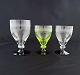 Bandholm glas 
service med 
sort fod fra 
Holmegaard
Rød vin, højde 
12 cm. Pris. 
100 ...