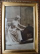 Ubekendt 
kunstner (20 
årh):
Skuespillerinde 
Fru Emma 
Thomsen i 
"Kongeemnerne" 
1904.
Tryk på ...