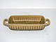 Bing & Grondahl 
/Nissen/Kronjyden 
Relief 
stoneware, 
small square 
bowl with 
handles.
Designed ...