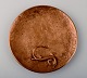 Tinos Bronze, 
fad af massiv 
patineret 
bronze støbt 
med salamander. 
 Mærket Tinos, 
ægte bronze, 
...