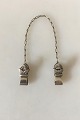 Georg Jensen 
Sterling Silver 
Cactus Napkin 
Clip Holder No 
192. Rare. 
Measures 29.4 
cm / 11 37/64 
...