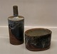 Vase 22 x 8,5 
cm DKK 1200
Skål 9 x 15 x 
11 cm DKK 950
Conny Walther 
(1931 - )Danish 
Ceramicist ...