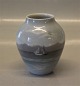 B&G Porcelain B&G 6867-12 Vase with sailship marine 8.5 cm 
