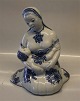 Royal 
Copenhagen  
1887 RC Mother 
with child 
overglaze blue 
fluted pattern 
& grey glaze 
26.5 x 20 ...