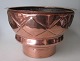 Flowerpot in 
copper, 19th 
century. 
Denmark. With 
decorations on 
the body. H .: 
16 cm. Dia. ...
