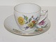 Bing & Grondahl 
Sachian Flower 
on white 
porcelain, 
coffee cup with 
matching 
saucer.
The ...