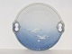 Bing & 
Grondahl, 
Seagull with 
gold edge, cake 
dish.
The factory 
mark shows, 
that this was 
...