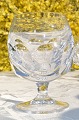 Bern 
krystalglas, 
Hirschberg.
Bern cognac 
glas højde 8,5 
cm. Fin hel 
stand.