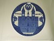 Royal 
Copenhagen. 
Commemorative 
Plate # 67th 
Produced 1906th
 Viborg 
Cathedral. 
Diameter 28 cm