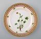 Antique Royal Copenhagen Flora Danica dessert plate.