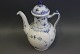 Royal 
Copenhagen blue 
fluted half 
lace 
coffeepot/vase 
no. 519. The 
coffeepot was 
made between 
...