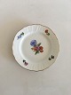Royal 
Copenhagen Let 
Saksisk Blomst 
Sidetallerken 
No 1627. Måler 
14,5cm i 
diameter.