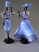 Flotte figurer 
i Murano glas 
ca. 1960 H: ca. 
36 cm.