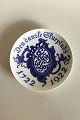 Bing & Grøndahl 
Mindeplatte fra 
1922 BG-CM56. 
Måler 20,5 cm. 
Designet af 
Hans Tegner. 
Den Danske ...