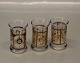 4 stk på lager 
uspecificeret  
+
2 stk med 
stenaldermænd
Holmegaard 
Julesnapseglas 
5.8 cm Dramglas