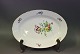 B&G porcelain 
saxon flower. 
Smaller dish 
made between 
1915 and 1947. 
L: 25 cm and 
W: 17,5 cm.