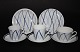 Harlekin/Blå flamme Dan-ild Lyngby. Design Axel Brüel i 1958. Almindelig kaffekop. Højde 7 cm. ...