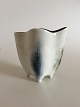 Bing and 
Grondahl 
Stoneware Vase 
in a 
interesting 
design. Inside 
with a dark 
glaze. Measures 
...